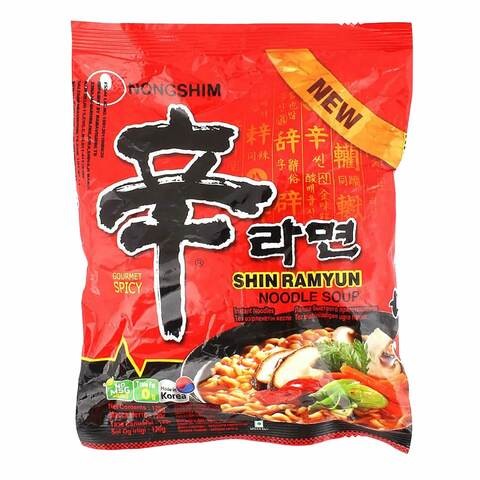 Nongshim Shin Ramyun Noodle Soup 120gm