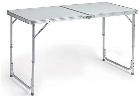 Double foldable table 1.2 meters for outdoor parties and camping