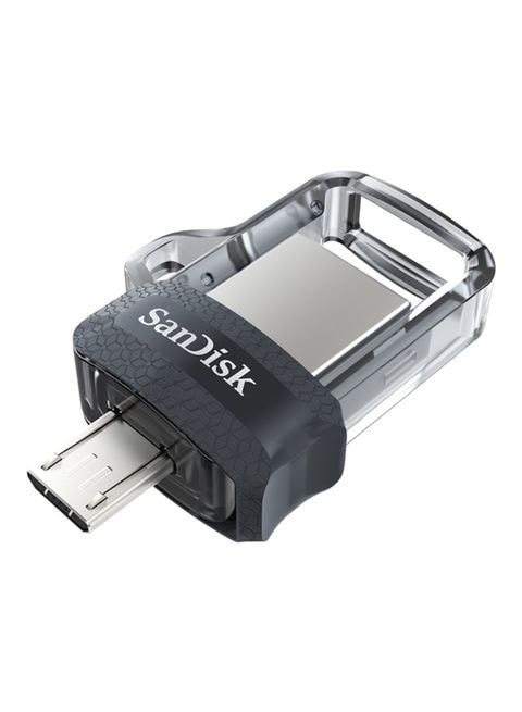 SanDisk Dual USB Flash Drive M3.0 32 GB, Black