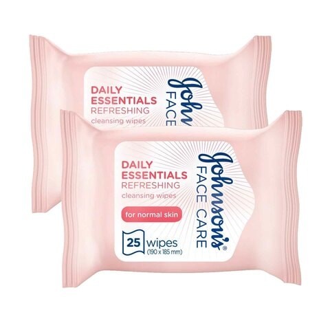 Extra Sensitive Skin Cleansing Wipes 25 Wipes x Pack of 2