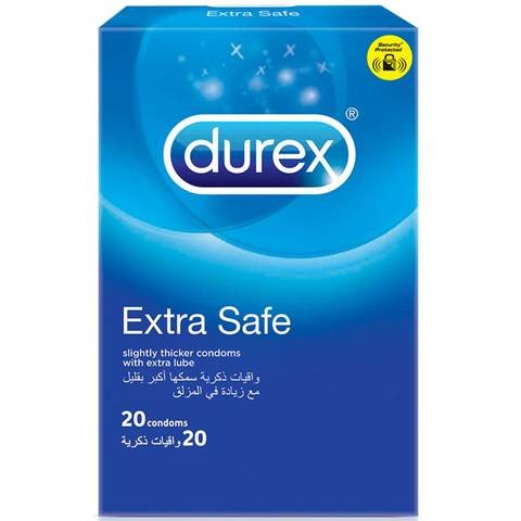 Durex Condom Extra Safe 20 Pieces