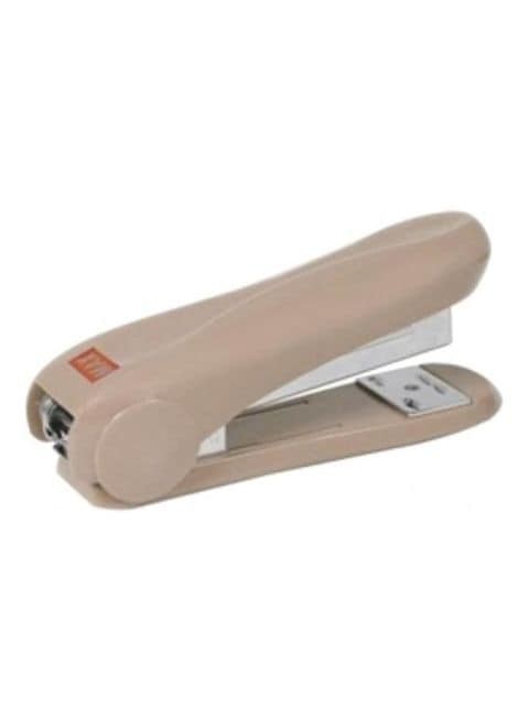 Max HD-50 Ergonomic Stapler, 30 Sheets, Beige & Beige