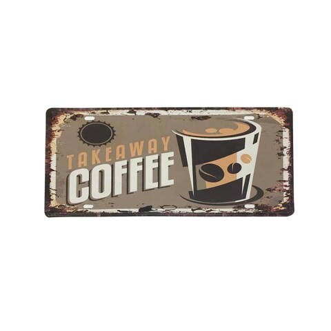 LINGWEI Metal Wall Art Tin Sign Plaque Print Poster Car Plate Plaque Decals Gifts For Wall Cafe Restaurant Garage Decoration Style-38