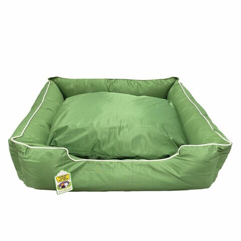 Nutrapet L-84Cm W-74Cm H-26Cm W/R Lounger Bed Green M