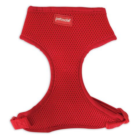 Petmate Mesh Dog Harness Large 19-23&quot; Red