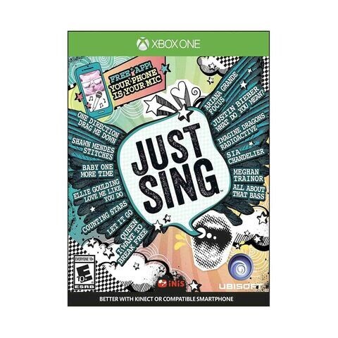 MICROSOFT XBOXONE JUST SING