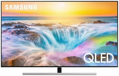 سامسونج 55 بوصة 4K UHD الذكية QLED TV QA55Q80T الأسود