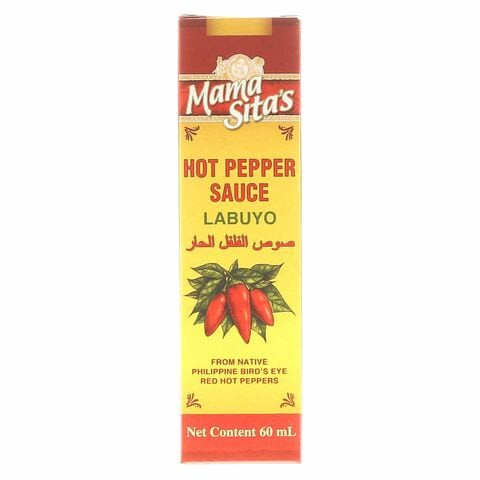 Mama Sita&#39;s Hot Paper Sauce Labuyo 60ml