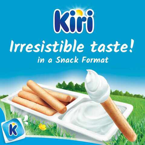 Kiri Dip And Crunch Cream Cheese And Breadstick Snack  280g