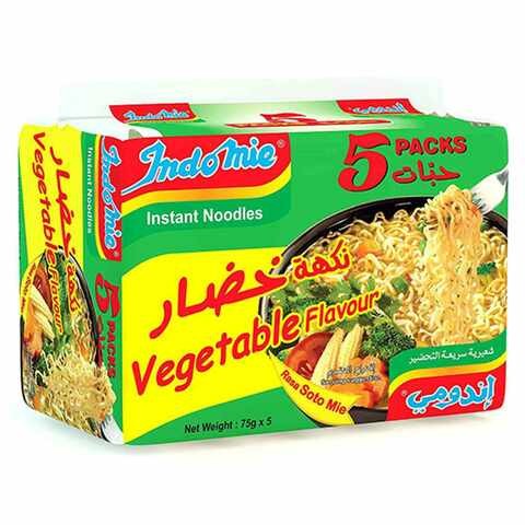 Indomie noodles with vegetable flavor 75 g x pack of 5