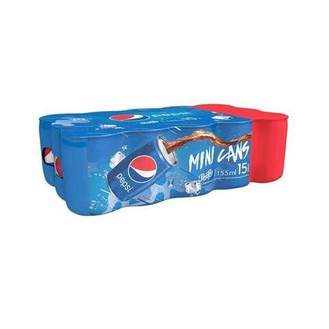 Pepsi Soft Drink Mini 155 ML × 15