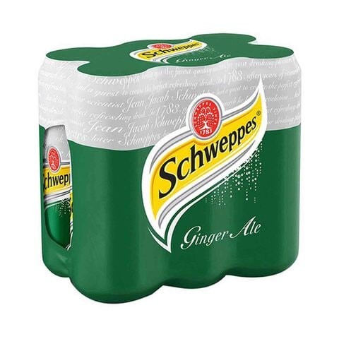 Schweppes Ginger Can 250 ml × 6