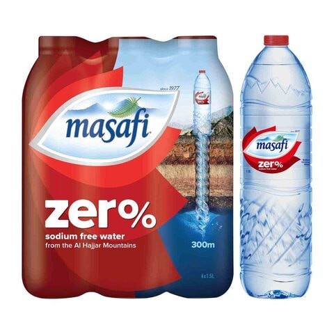 Masafi Water Free Of Sodium 1.5 Liter