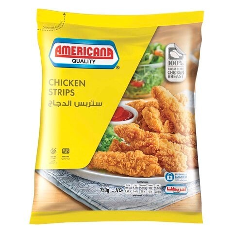 Americana Chicken Strips 750 gm