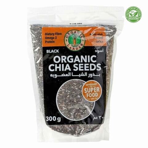 Organic Larder Chia Seeds 300gm