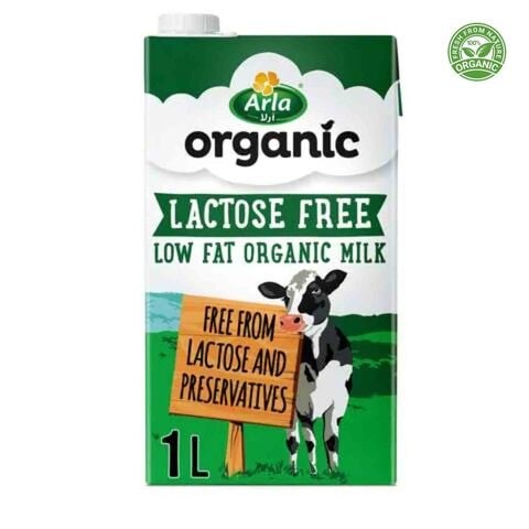 Arla Lactose Free Organic Milk 1 Liter