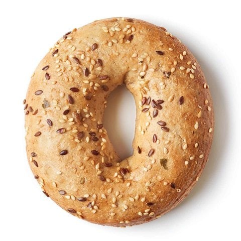 Bagel with black sesame seeds 1 pc