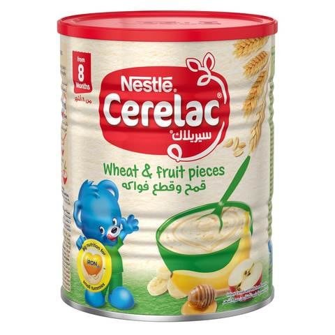 Cerelac, wheat and fruit pieces, 400 g