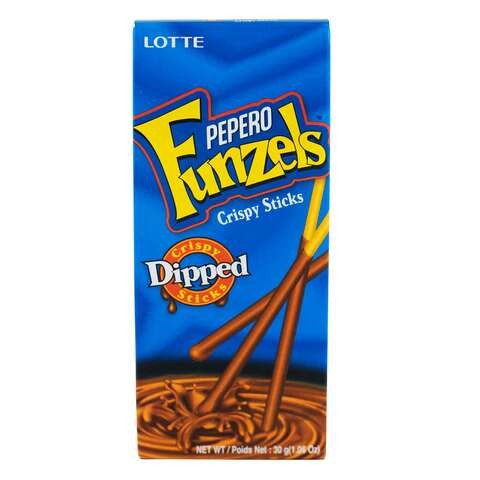 LOTTE FUNZELS STICKS CHOCO 34G