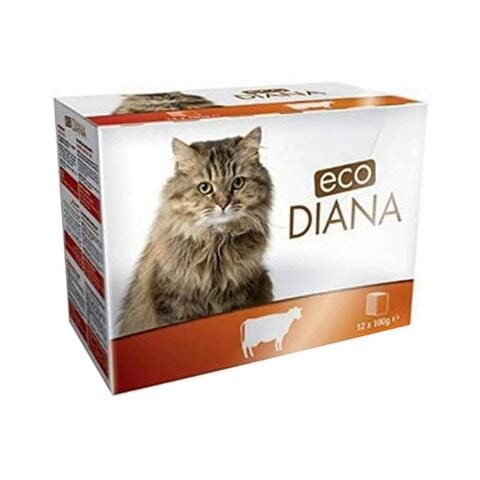 Ecco Diana Cat Food Bag 100 g x 12.5 g