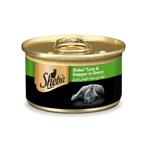 SHEBA TUNA AND SNAPPER 85G