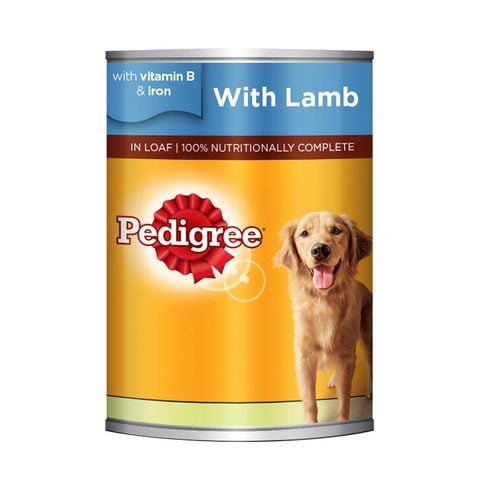 Pedigree lamb wet dog food 400g