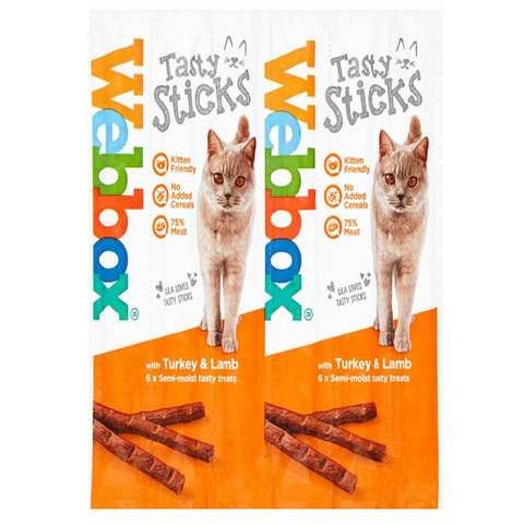 Delicious Turkey And Lamb Cat Delight Web Box 6 Pieces