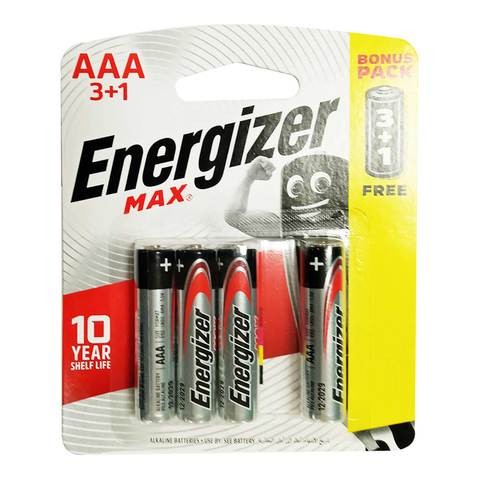 ENERGIZER ALK SEAL BATT PRO AAA/3+1