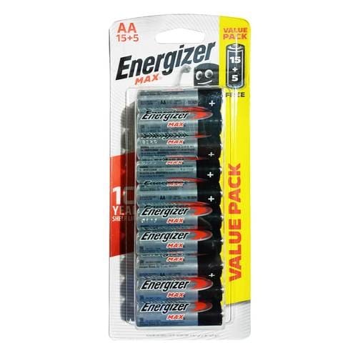 Energizer Battery Pack - 20 Pieces