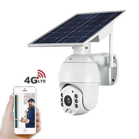 CRONY RBX-S10 Low power 4G solar camera 5mp 1080P HD Solar Panel Outdoor Surveillance Waterproof CCTV Camera Smart Home Two-way Voice Intrusion Alarm