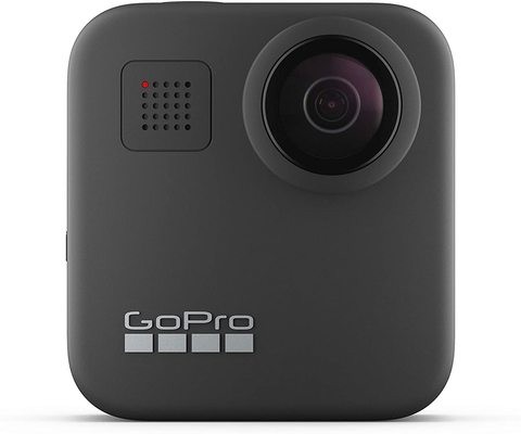 Action Camera (GoPro Max) Waterproof Digital Camera with Unbreakable Mounting, Touch Screen and Voice Control - Live Streaming in HD