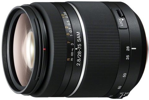 Sony 28-75mm f/2.8 Smooth Autofocus Motor (SAM) Full Frame Lens for Sony A-mount Digital SLR Cameras