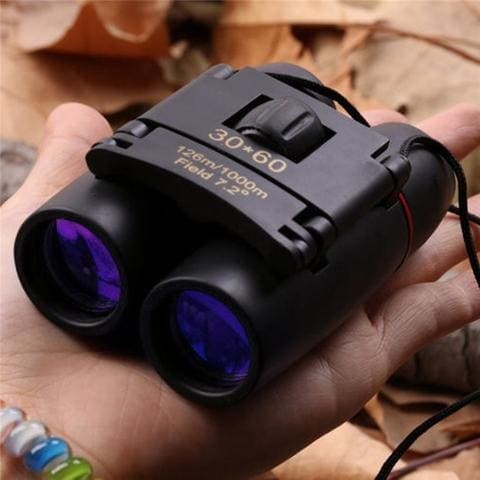 Dragon Mall Binoculars - 30 x 60 30 x 60 Night Vision Travel Camping Binoculars Foldable Optical HD Binoculars