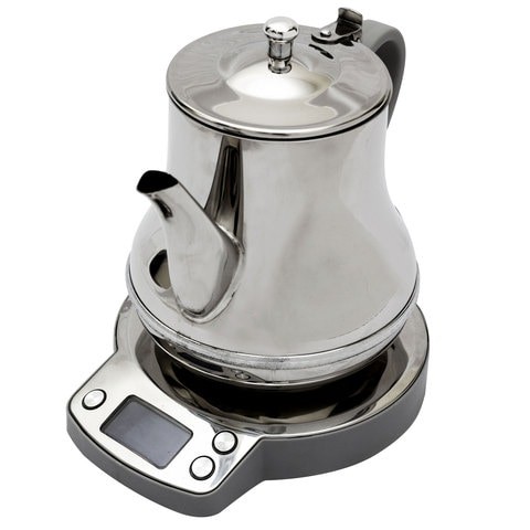 Crown Line Electric Kettle 0.8 Liter 1000 Watt Stainless Steel KT-188