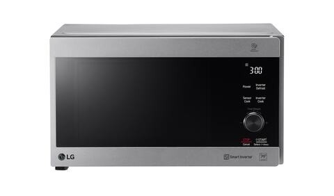 LG 42 Liter Inverter Microwave With Grill, Silver - Mh8265Cis