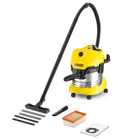 Karcher WD4 Wet and Dry Vacuum Cleaner Premium