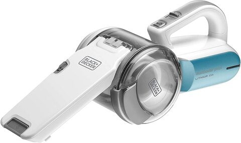 Black+Decker 10.8V 1.5Ah Cordless Handheld Vacuum Cleaner for Home and Car, Blue/White - PV1020L-B5