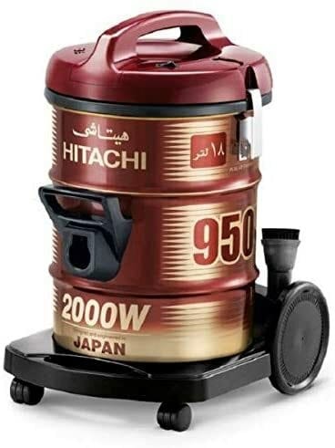 Hitachi CV950Y-SS220-WR Vacuum Cleaner 2000 Watts Red/Gold