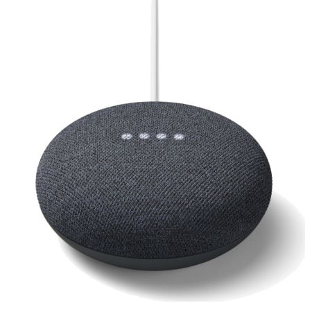 Google Nest Mini (2nd Generation) Smart Speaker - Charcoal