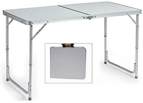 Double foldable table 1.2 meters for outdoor parties and camping