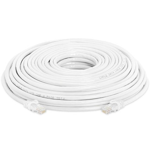 White S -TEK CAT 6 PATCH Cable - 2MTR