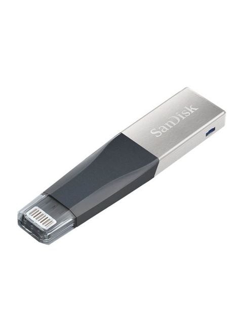 SanDisk USB 3.0 iXp and Mini Flash Drive for iPhone 6SE iPad 128GB Multicolour