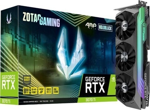 Zotac Gaming GeForce RTX 3070 Ti AMP Holo - 8GB GDDR6X 256Bit