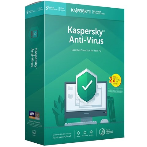 Kaspersky Antivirus 2019 3+1 User