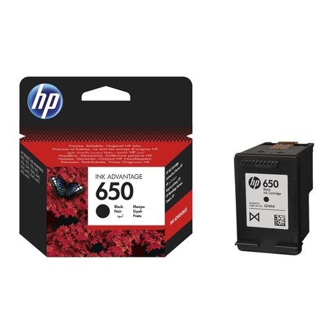 HP 650 Black Cartridge