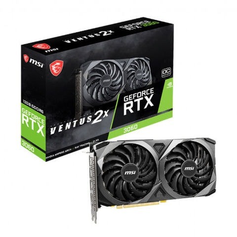 Msi GeForce RTX 3060 Ventus 2X 12G OC Graphic Card 912-V397-050