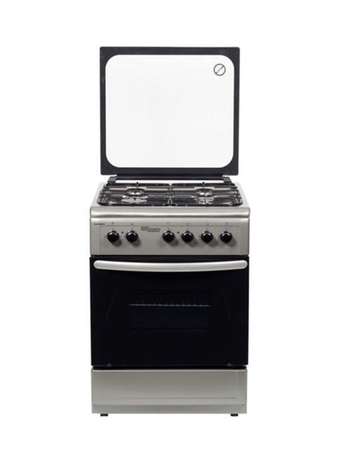 Super General 4 Burner Gas Oven SGC6470MSFS Black/Silver