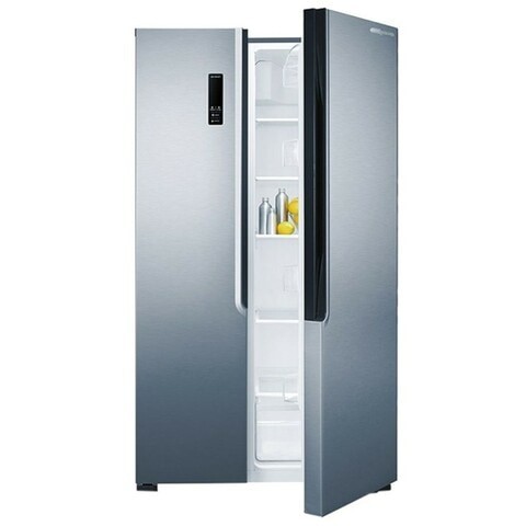 Super General Electric Double Sided Refrigerator, 500 Liters, (SGR710SBS), Silver