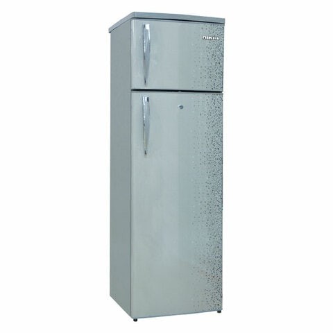 Nikai Double Door Refrigerator 170 Liter (NRF170DN3M) - Silver