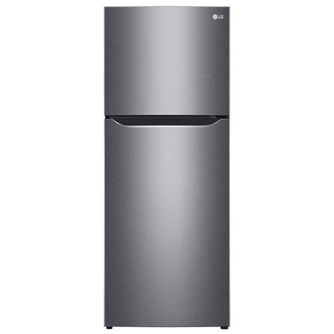 LG Refrigerator, 393 Liters, Top Loading, Dark Graphite Silver - GN-B492SQCL